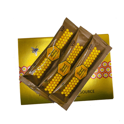 20 Gram 'V.,I.,P' Original "Royal" .Honey - 24 Sachets