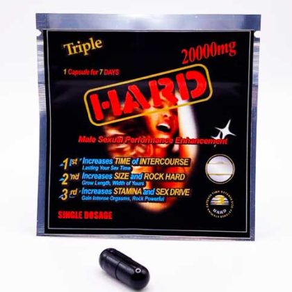 20000mg "..Triple.." ..Hard.. Single.. Dose.. (3Packs)