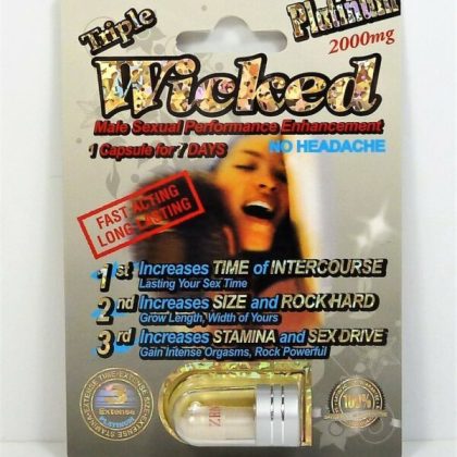 12pcs Wicked Supplement 2000mg